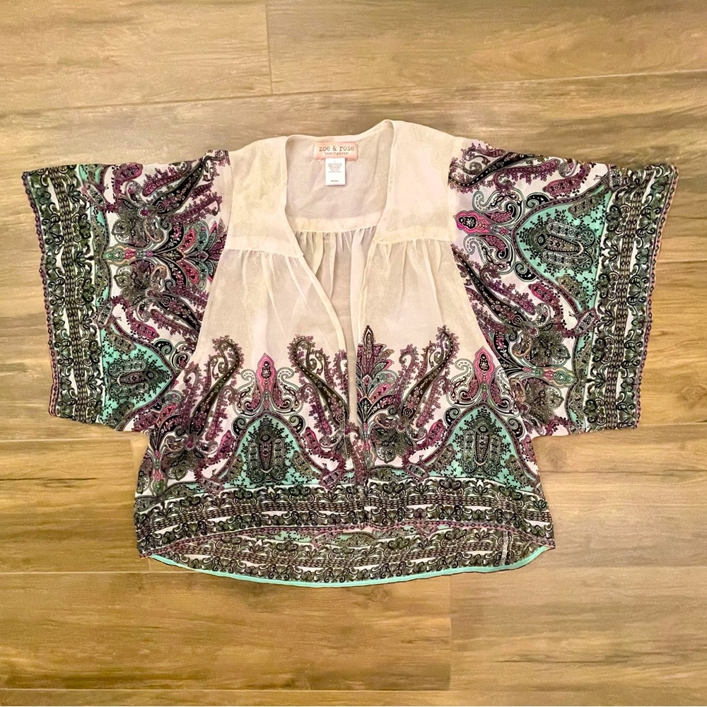 Zoe & Rose Open Blouse
